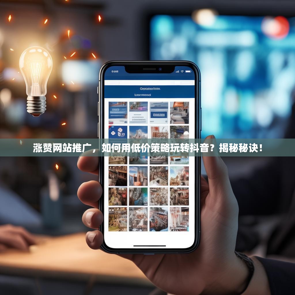 涨赞网站推广，如何用低价策略玩转抖音？揭秘秘诀！