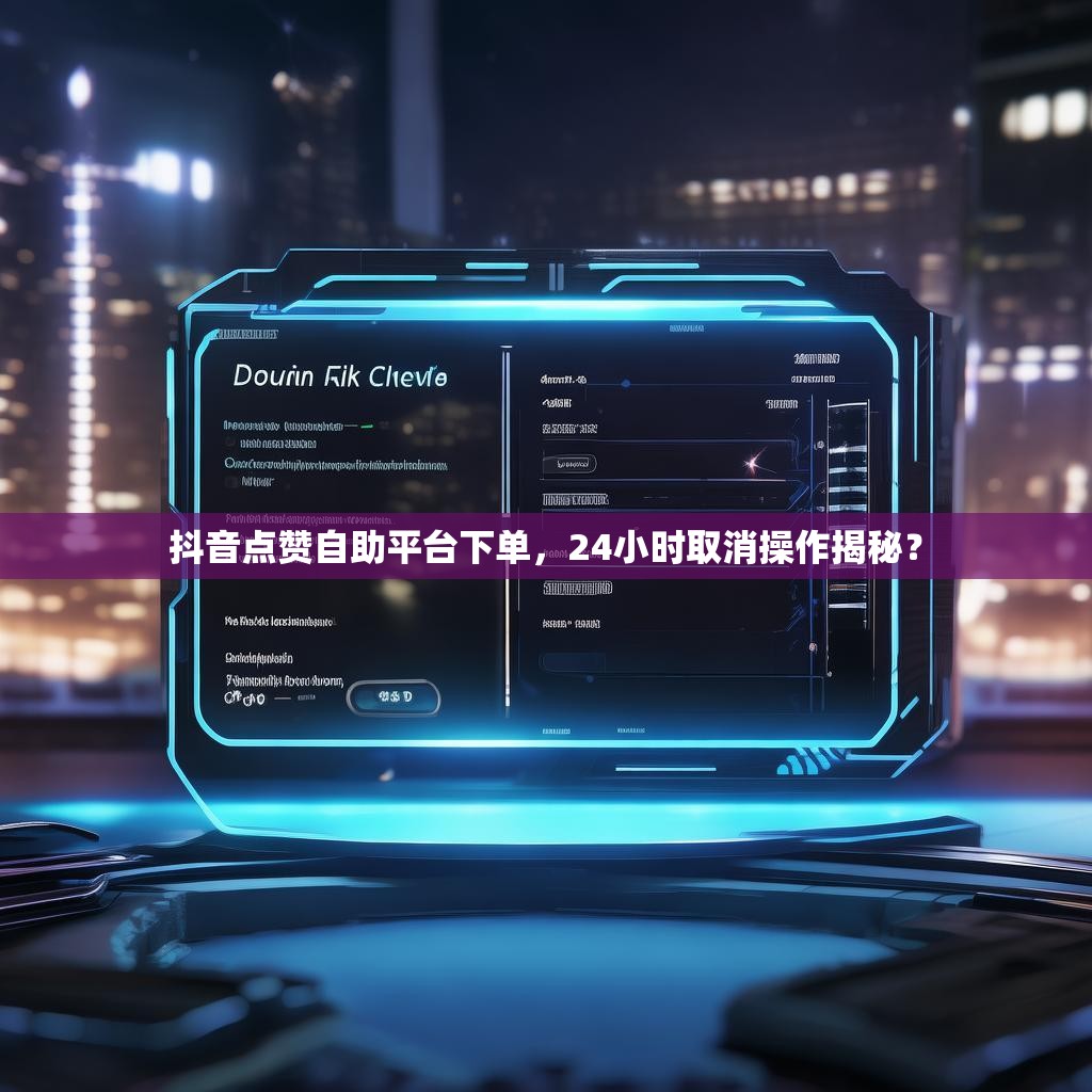 抖音点赞自助平台下单，24小时取消操作揭秘？
