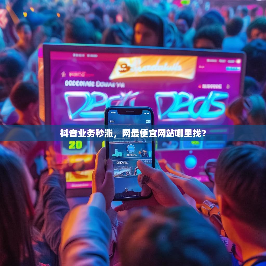 抖音业务秒涨，网最便宜网站哪里找？