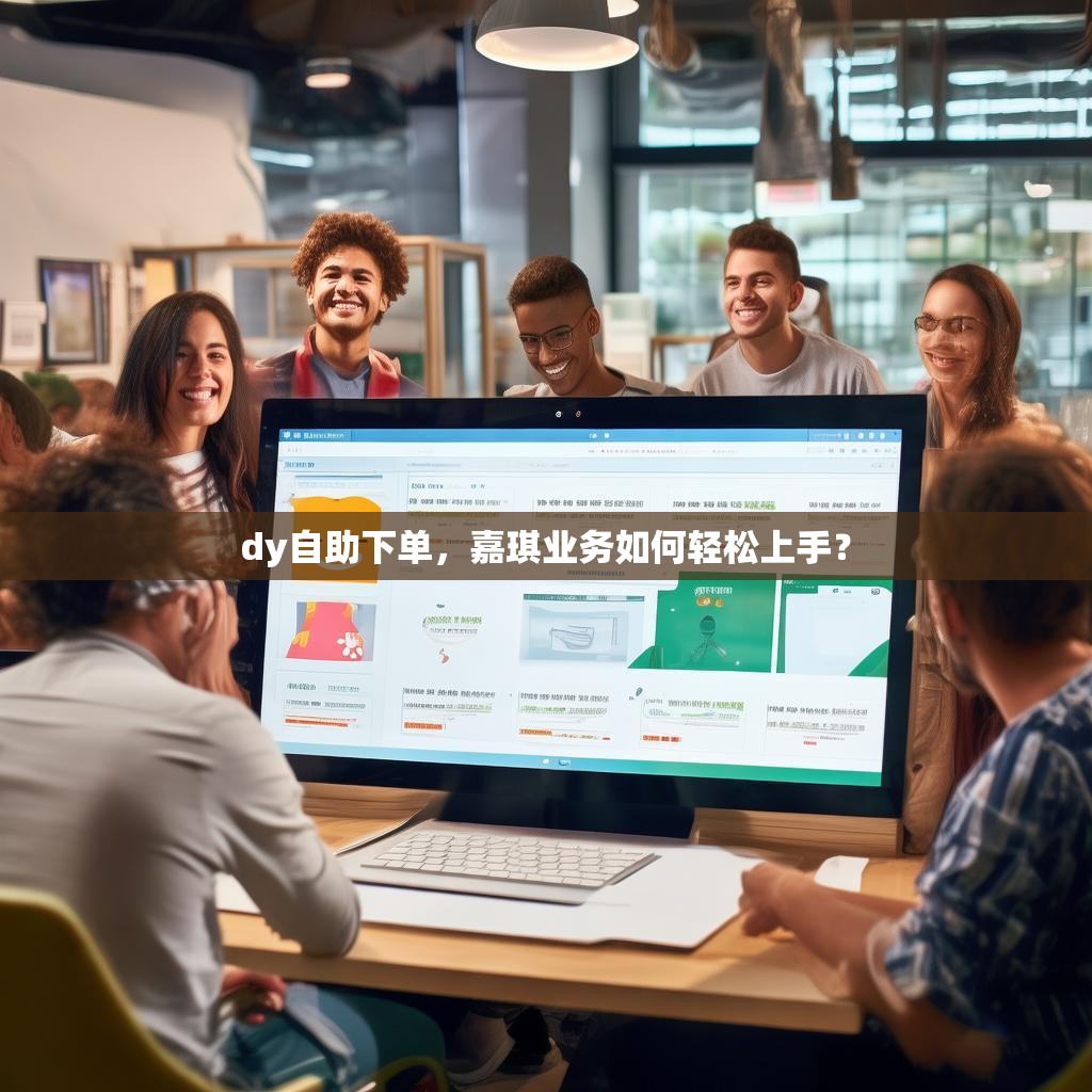dy自助下单，嘉琪业务如何轻松上手？