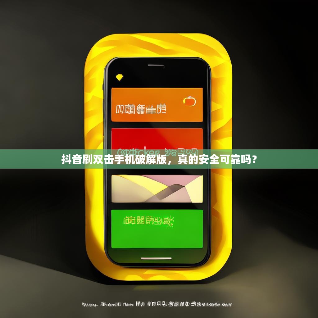 抖音刷双击手机破解版，真的安全可靠吗？
