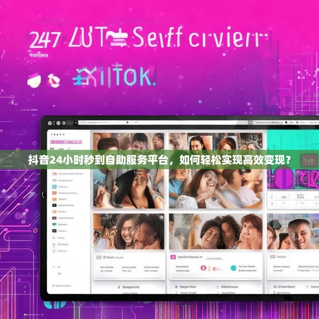 抖音24小时秒到自助服务平台，如何轻松实现高效变现？