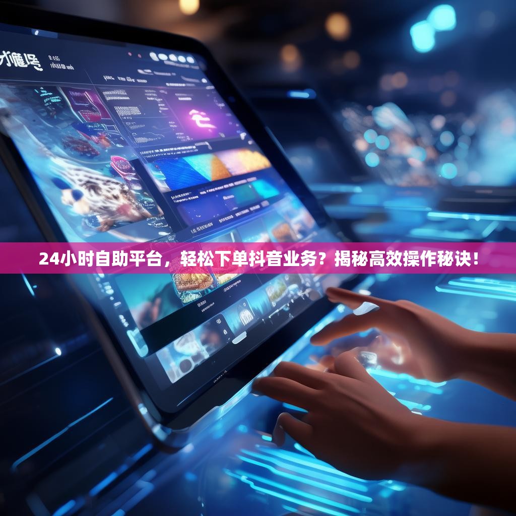 24小时自助平台，轻松下单抖音业务？揭秘高效操作秘诀！