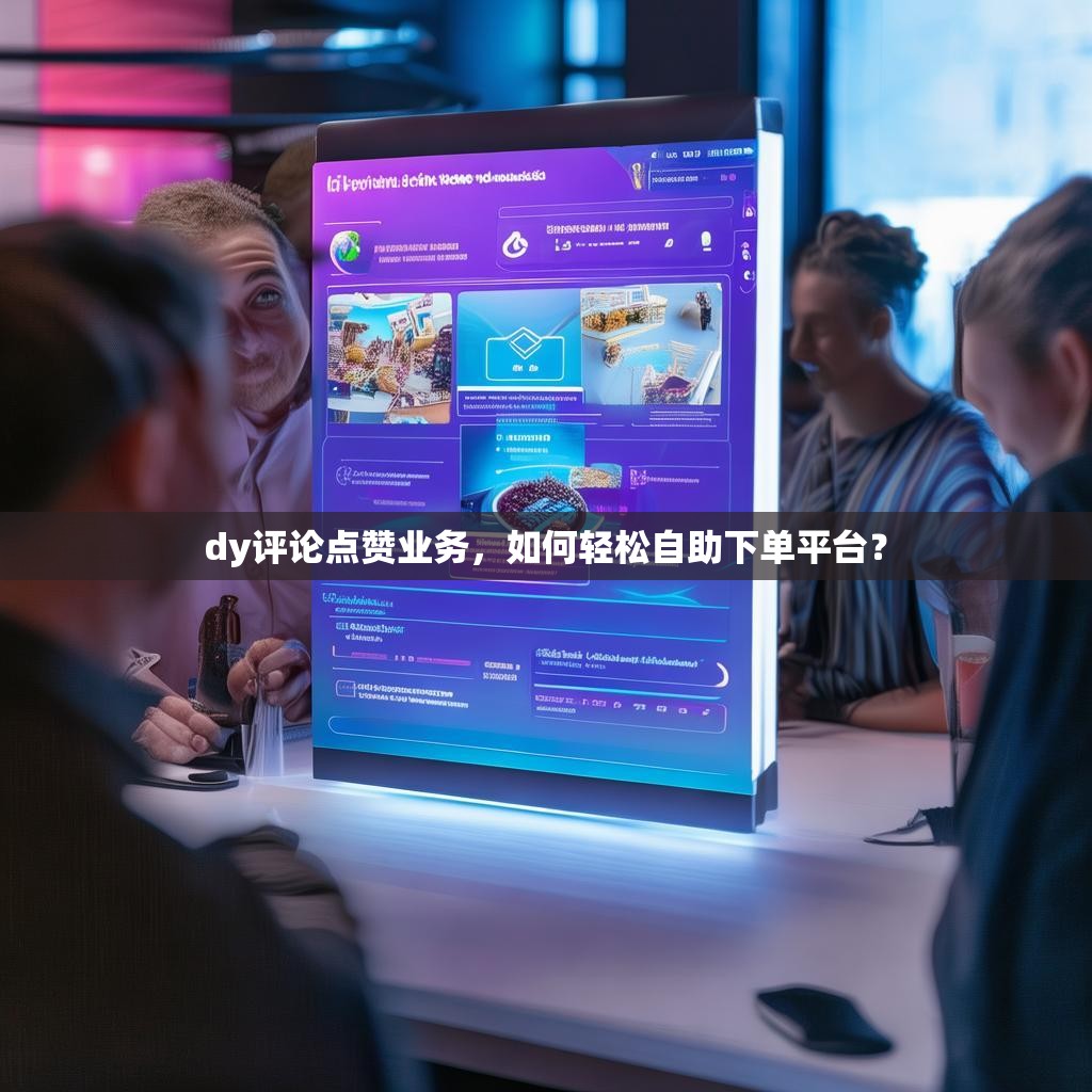 dy评论点赞业务，如何轻松自助下单平台？