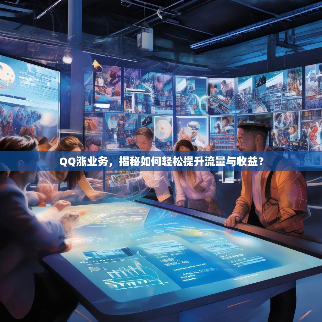 QQ涨业务，揭秘如何轻松提升流量与收益？