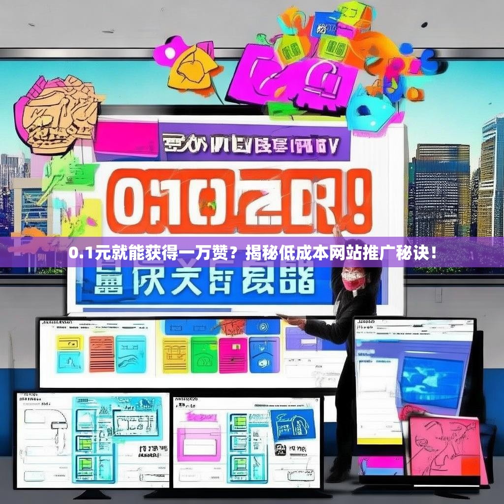 0.1元就能获得一万赞？揭秘低成本网站推广秘诀！