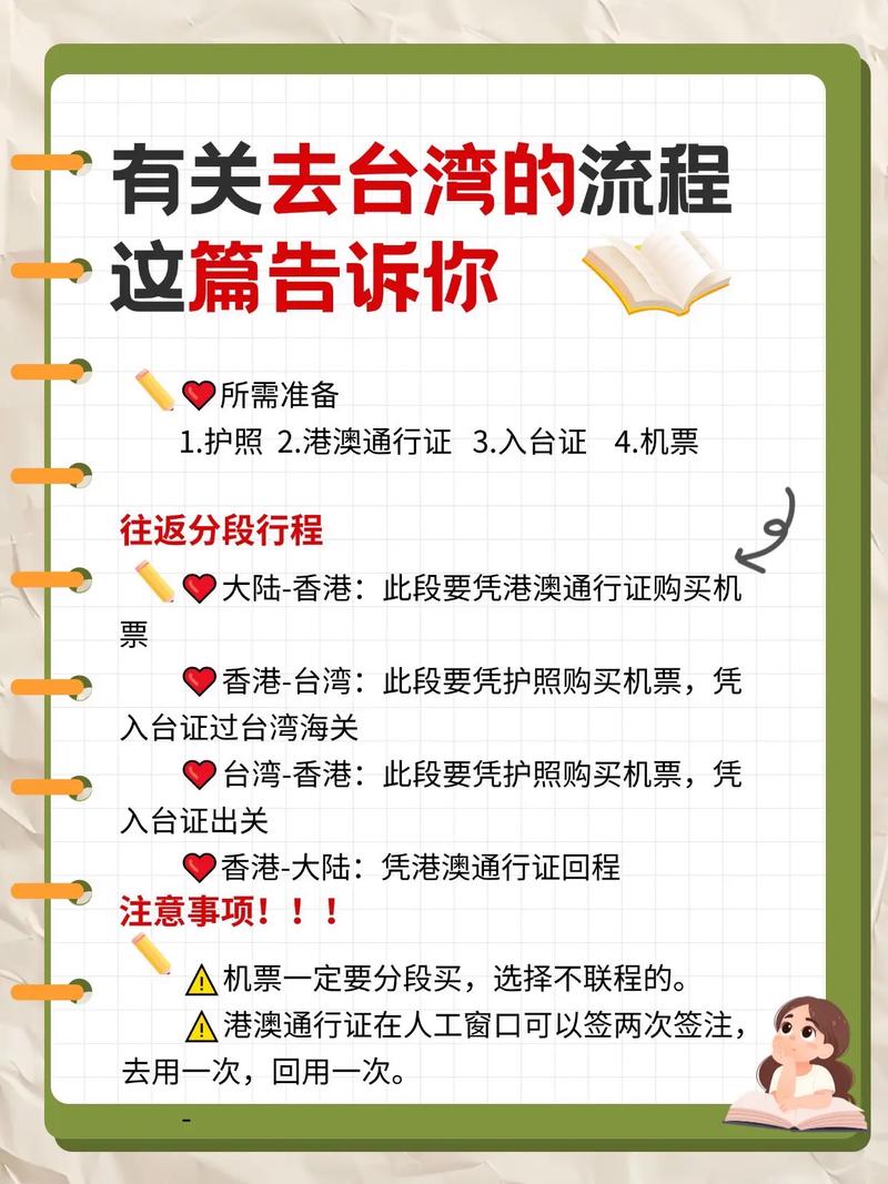 想去台湾个人游？这些手续及常见方式你得知道