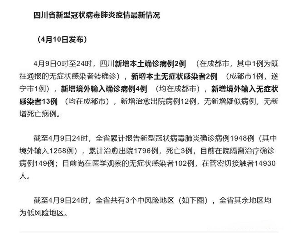 4月25日河北、四川新增本土确诊病例及无症状感染者情况