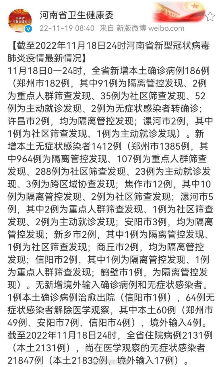 河南疫情严重地区有哪些?郑州、洛阳等地疫情情况汇总